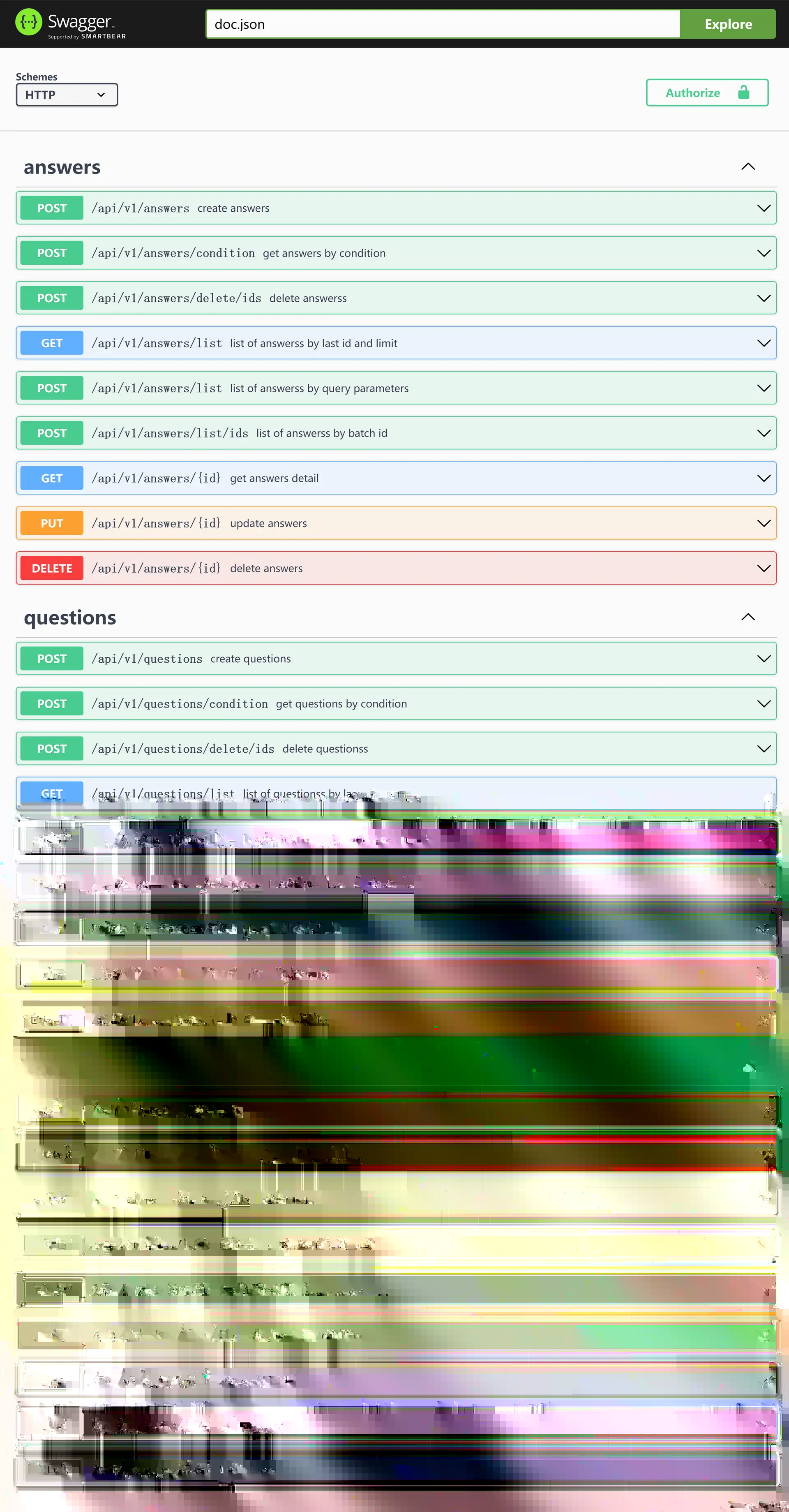 web http swagger